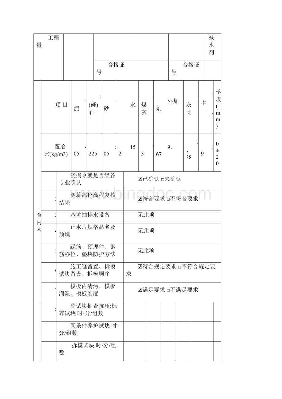 路面砼浇筑旁站记录1.docx_第2页