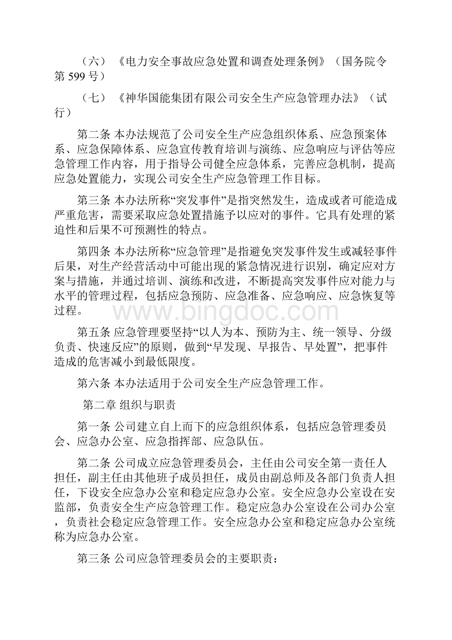 安全生产应急管理办法神华国能宝清安监54号.docx_第3页