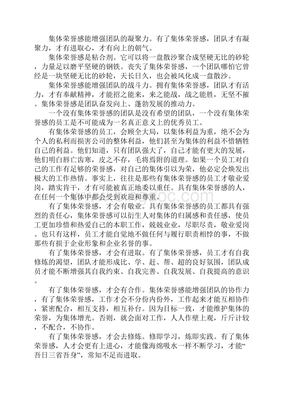 荣誉感心得体会doc.docx_第3页