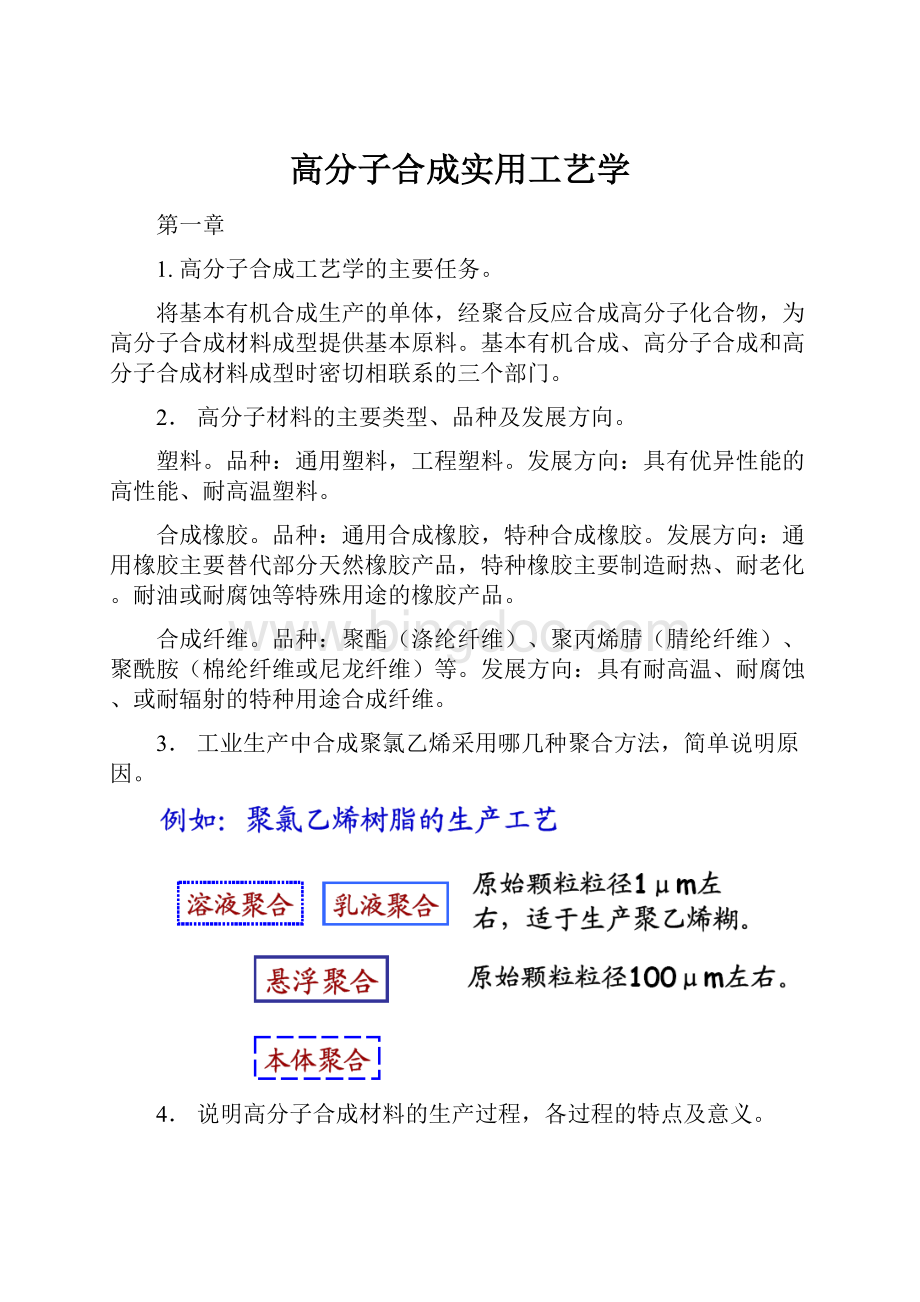 高分子合成实用工艺学.docx