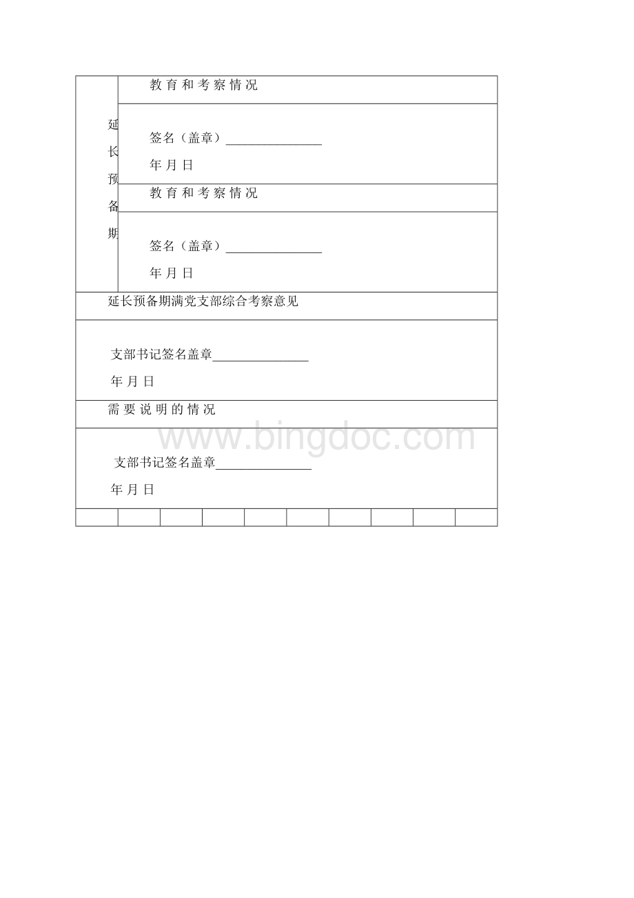 中国共产党 预备党员考察表.docx_第3页