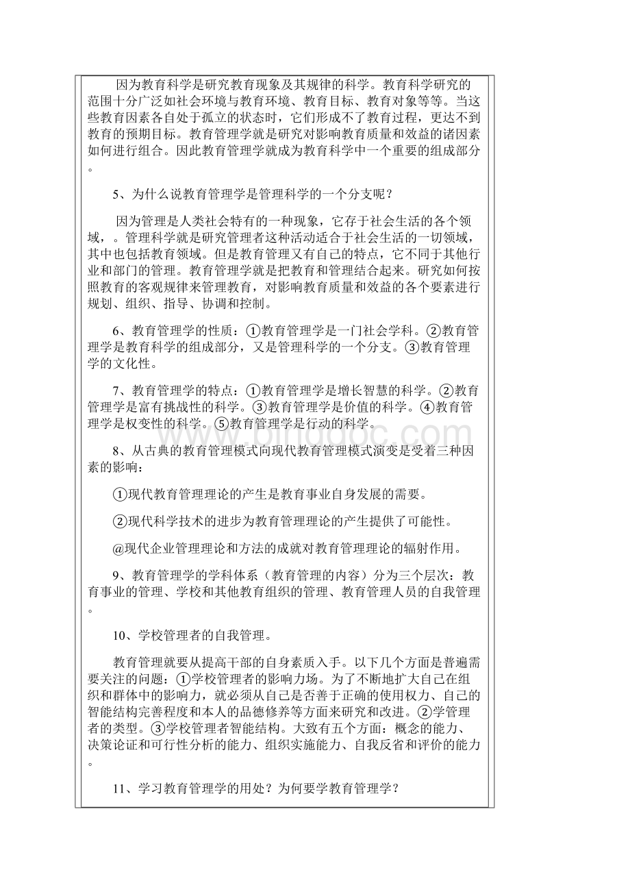 教育管理学知识要点整理陈孝彬完整版电子教案.docx_第2页