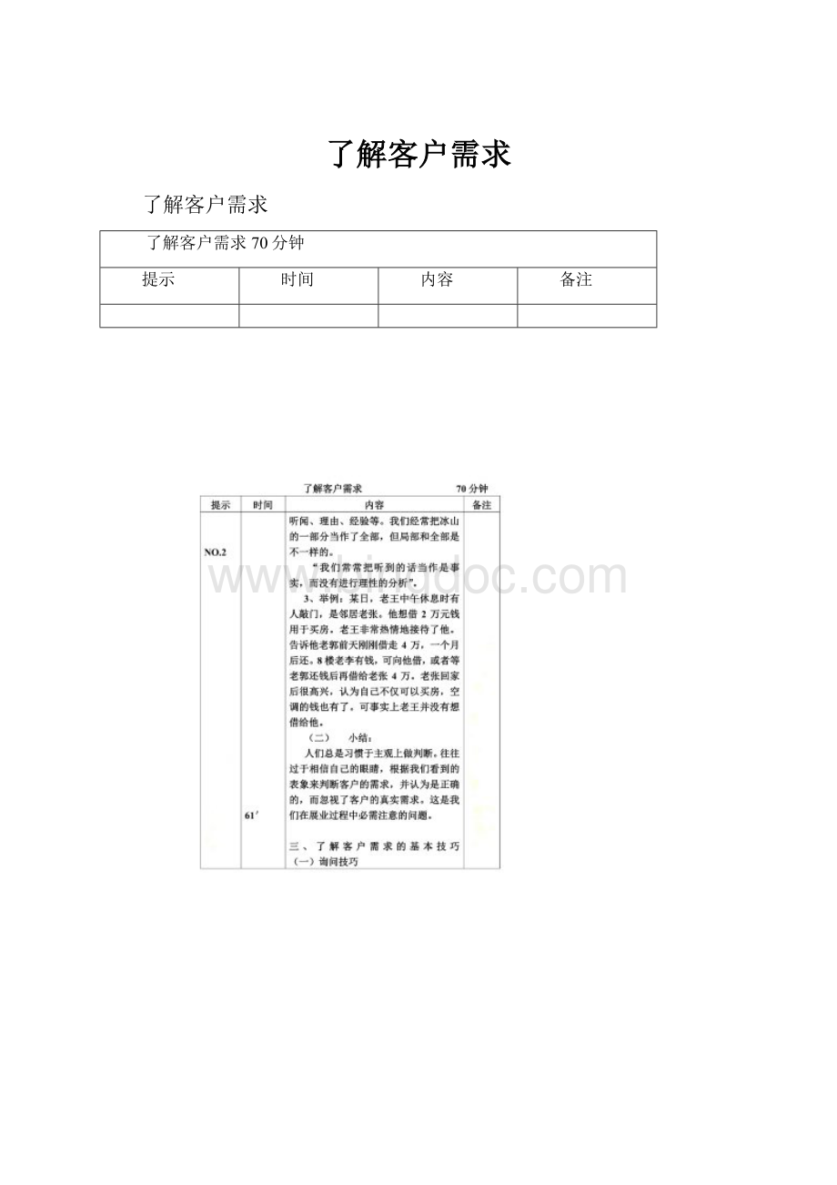 了解客户需求.docx_第1页