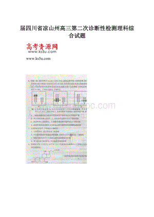 届四川省凉山州高三第二次诊断性检测理科综合试题.docx