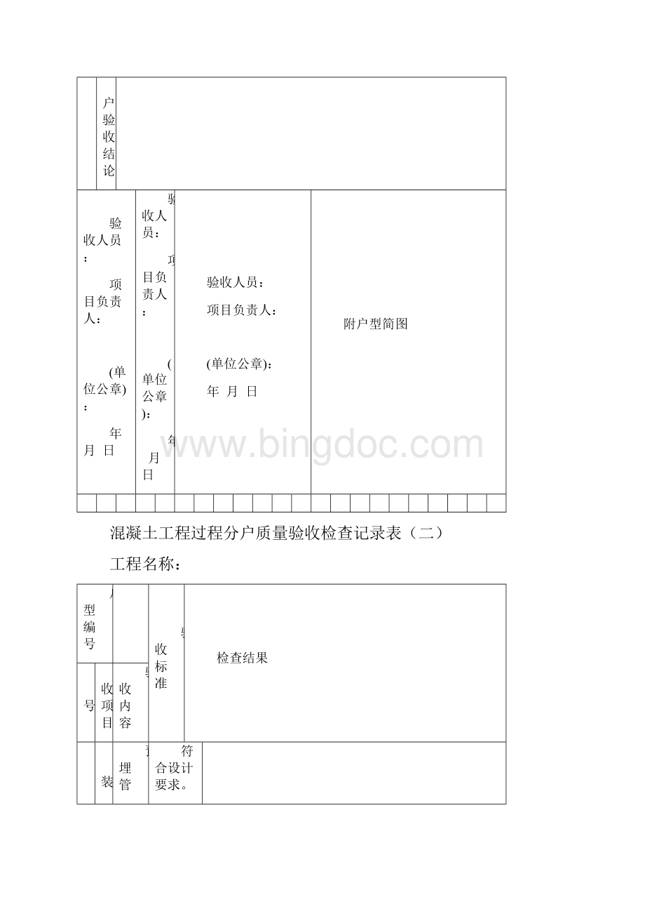 住宅工程质量分户验收检查记录表新版.docx_第3页