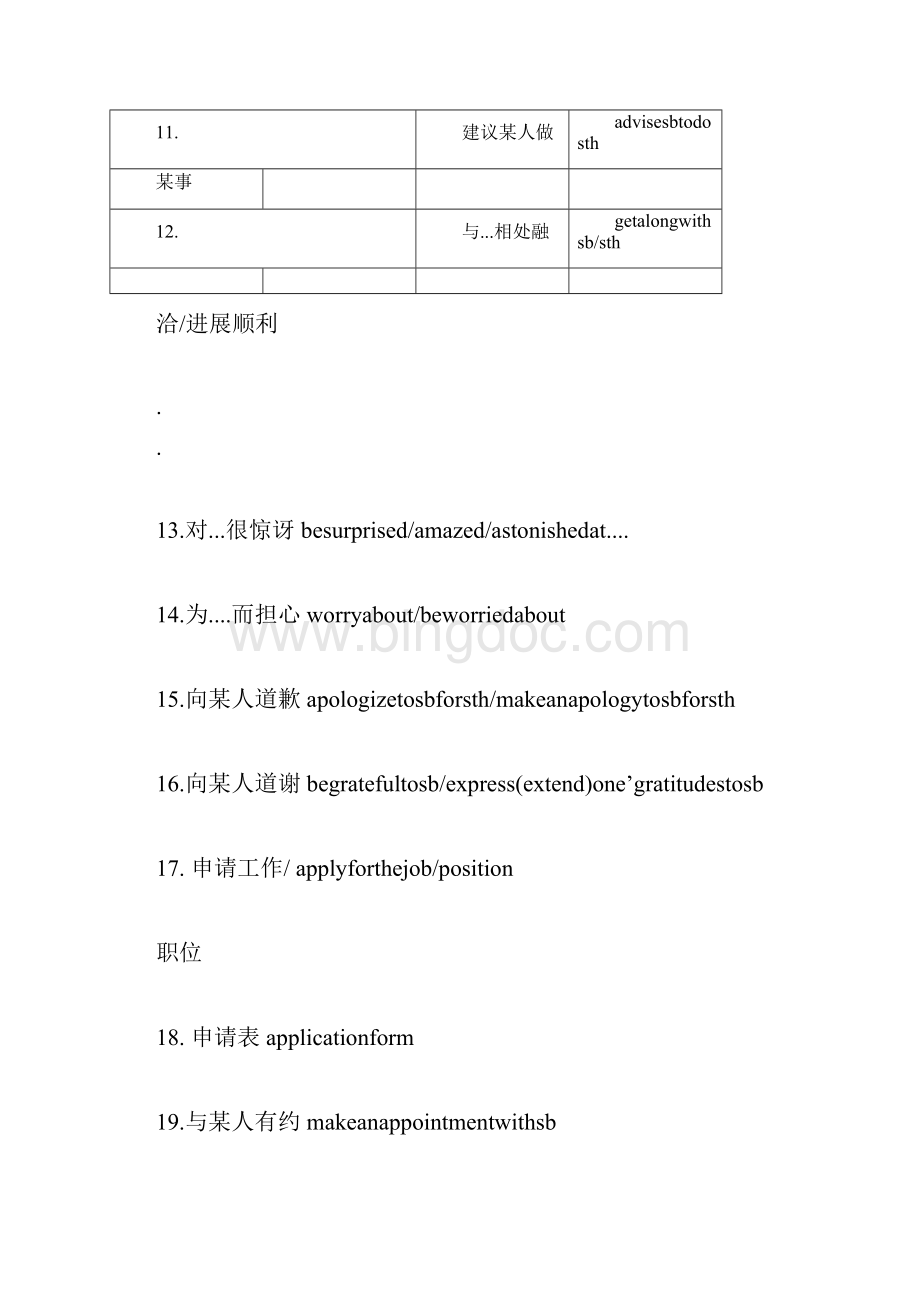 高中英语必背短语Word格式文档下载.docx_第2页