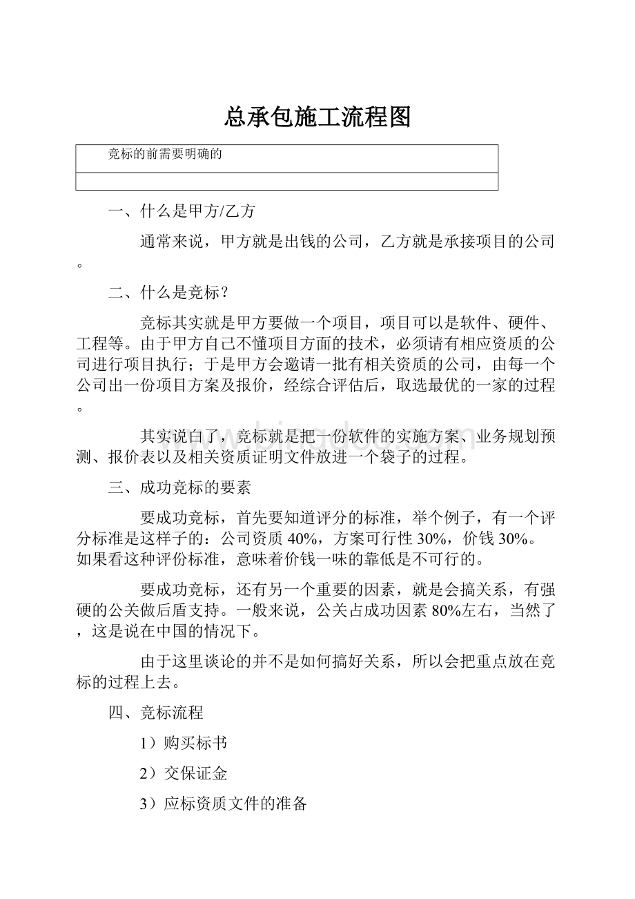 总承包施工流程图Word文件下载.docx