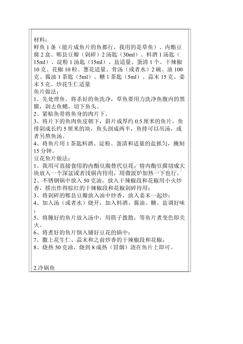 极品家常鱼锅大全文档格式.docx_第2页