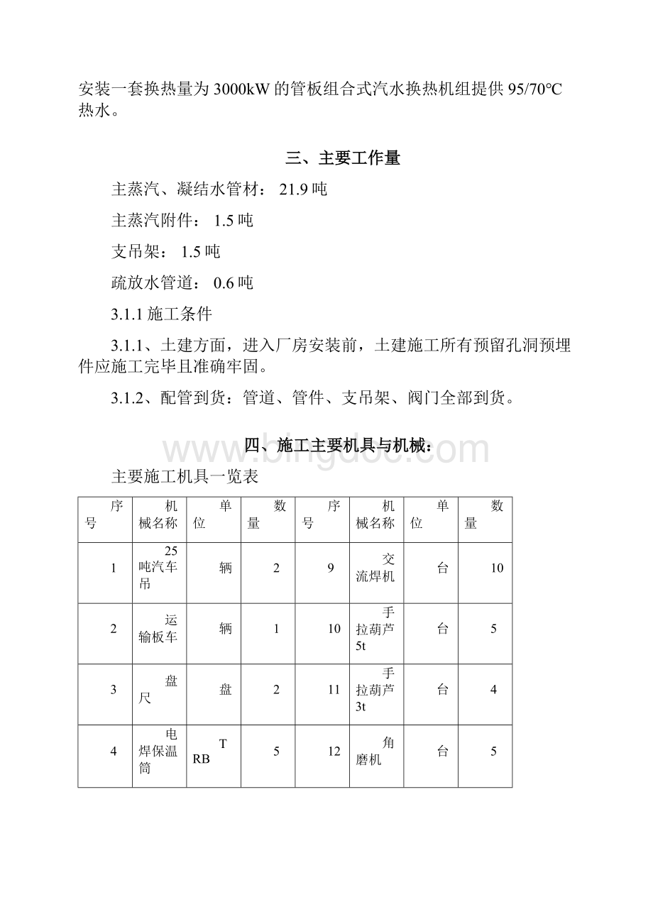 蒸汽管道安装施工方案文档格式.docx_第3页