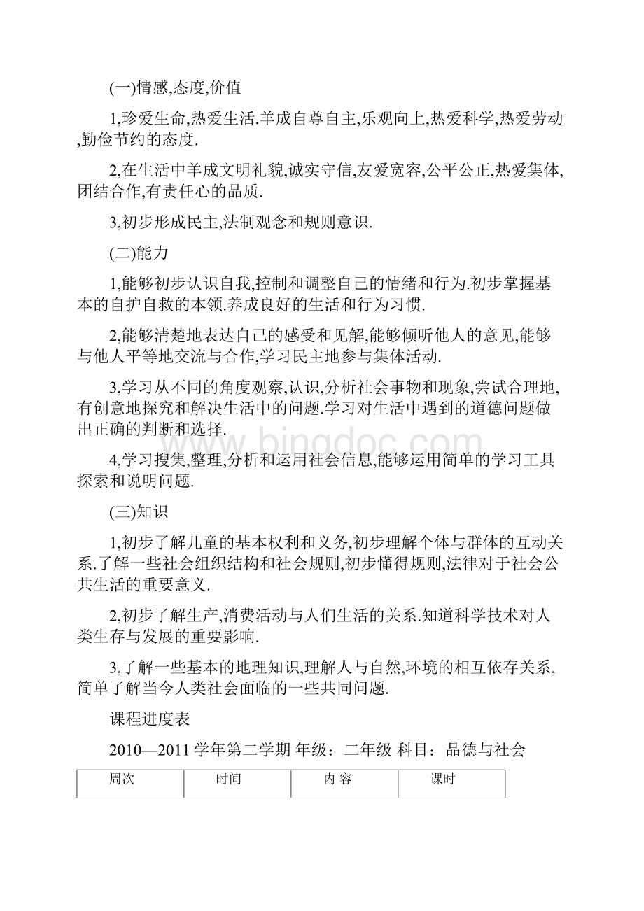 人教版品德与社会六年级下册教案.docx_第2页