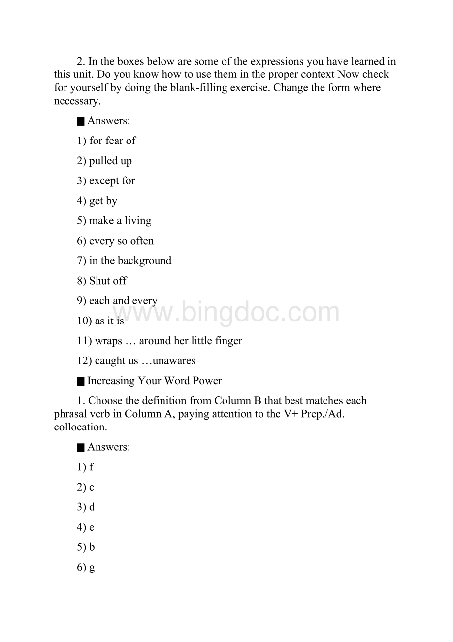 新世纪大学英语第2版综合教程314单元练习答案.docx_第2页