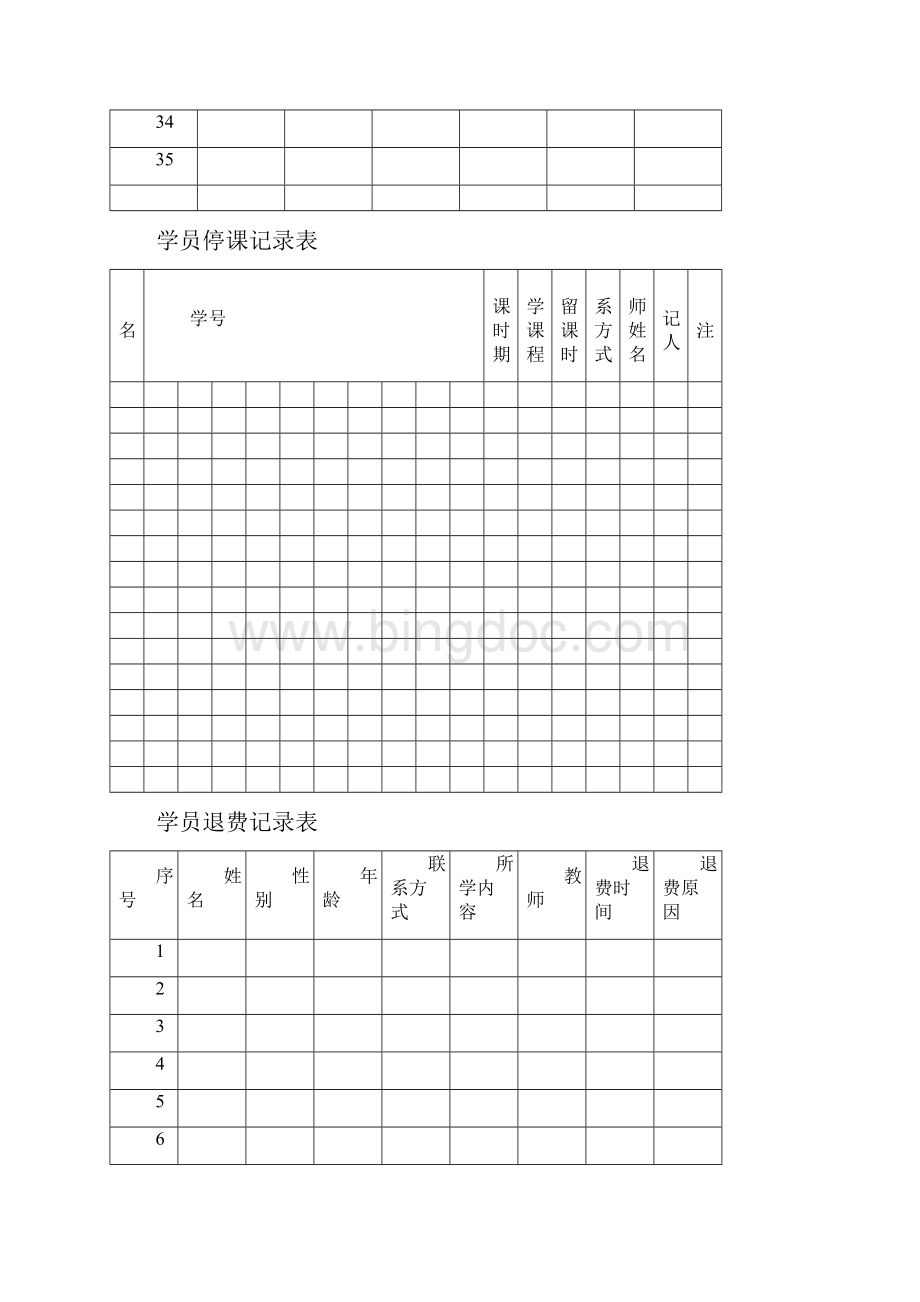 教育指导机构表格模板格.docx_第3页