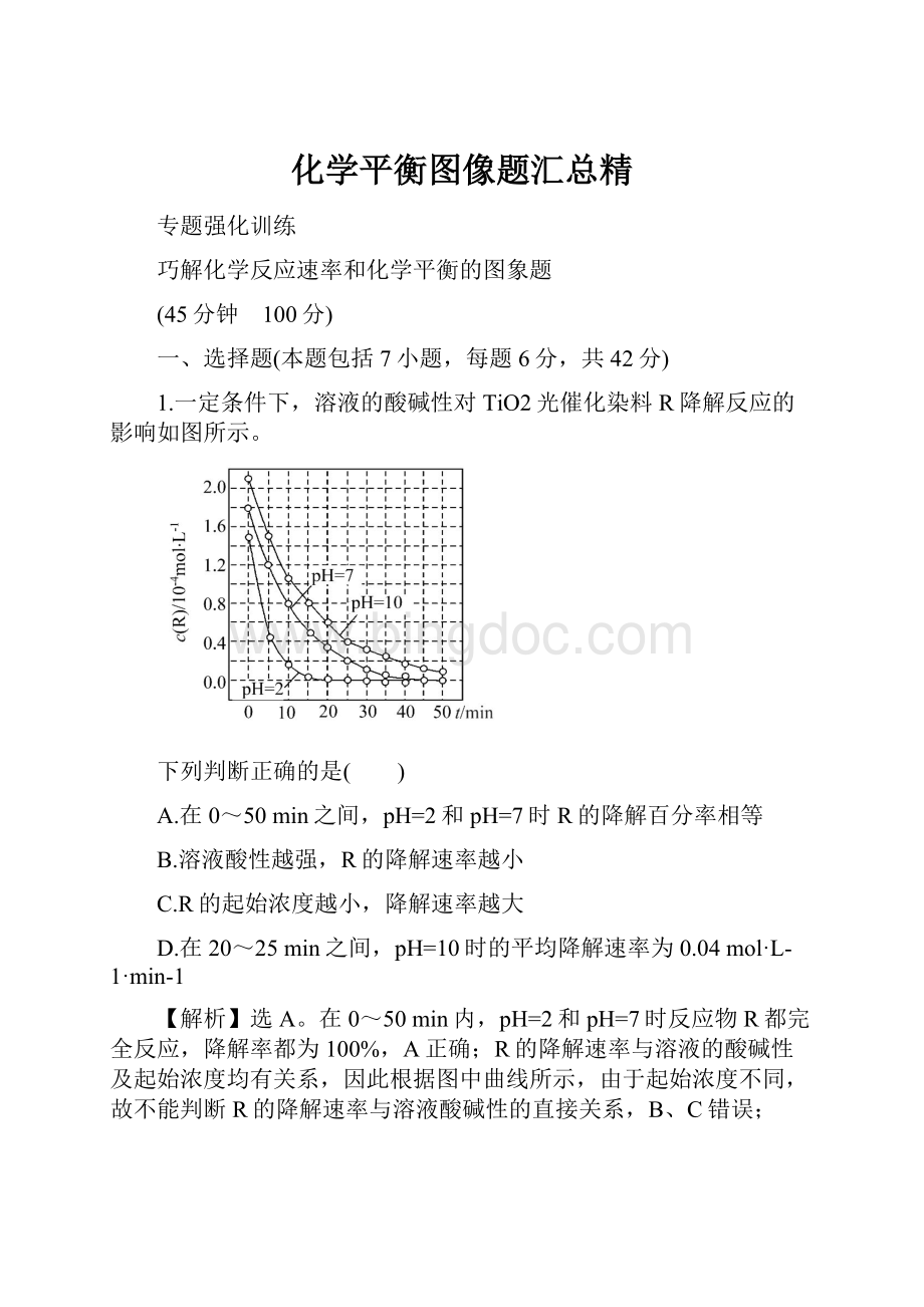 化学平衡图像题汇总精.docx_第1页