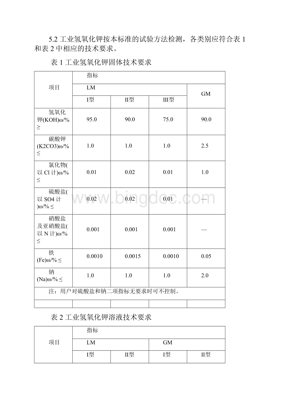 工业氢氧化钾Word格式文档下载.docx_第2页