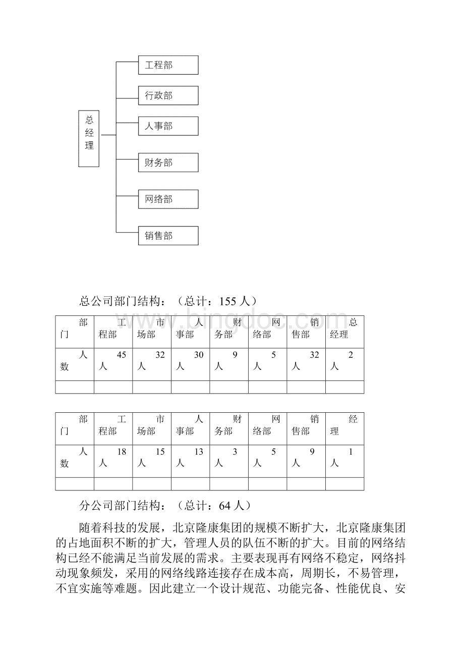 中小型企业网络建设的需求分析文档格式.docx_第2页