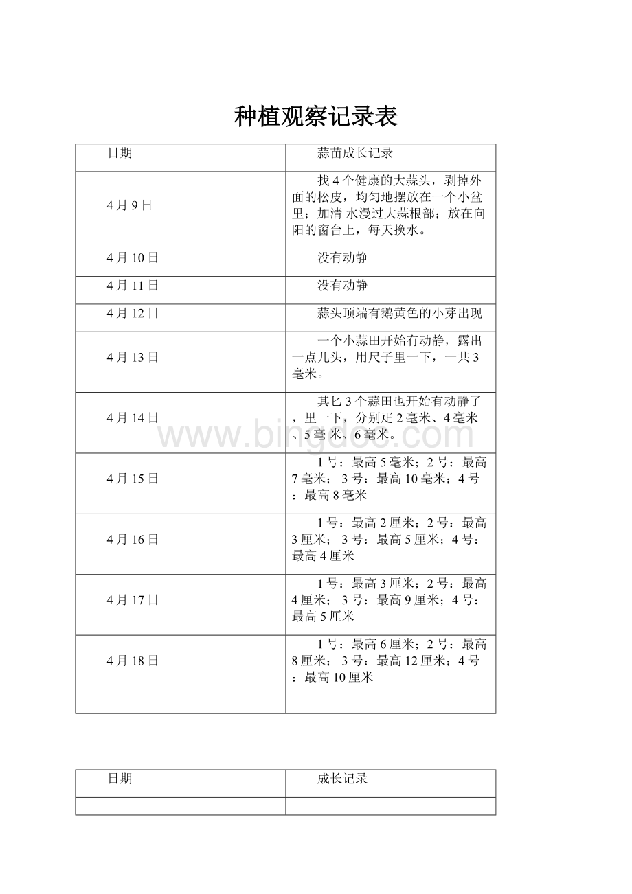 种植观察记录表.docx_第1页