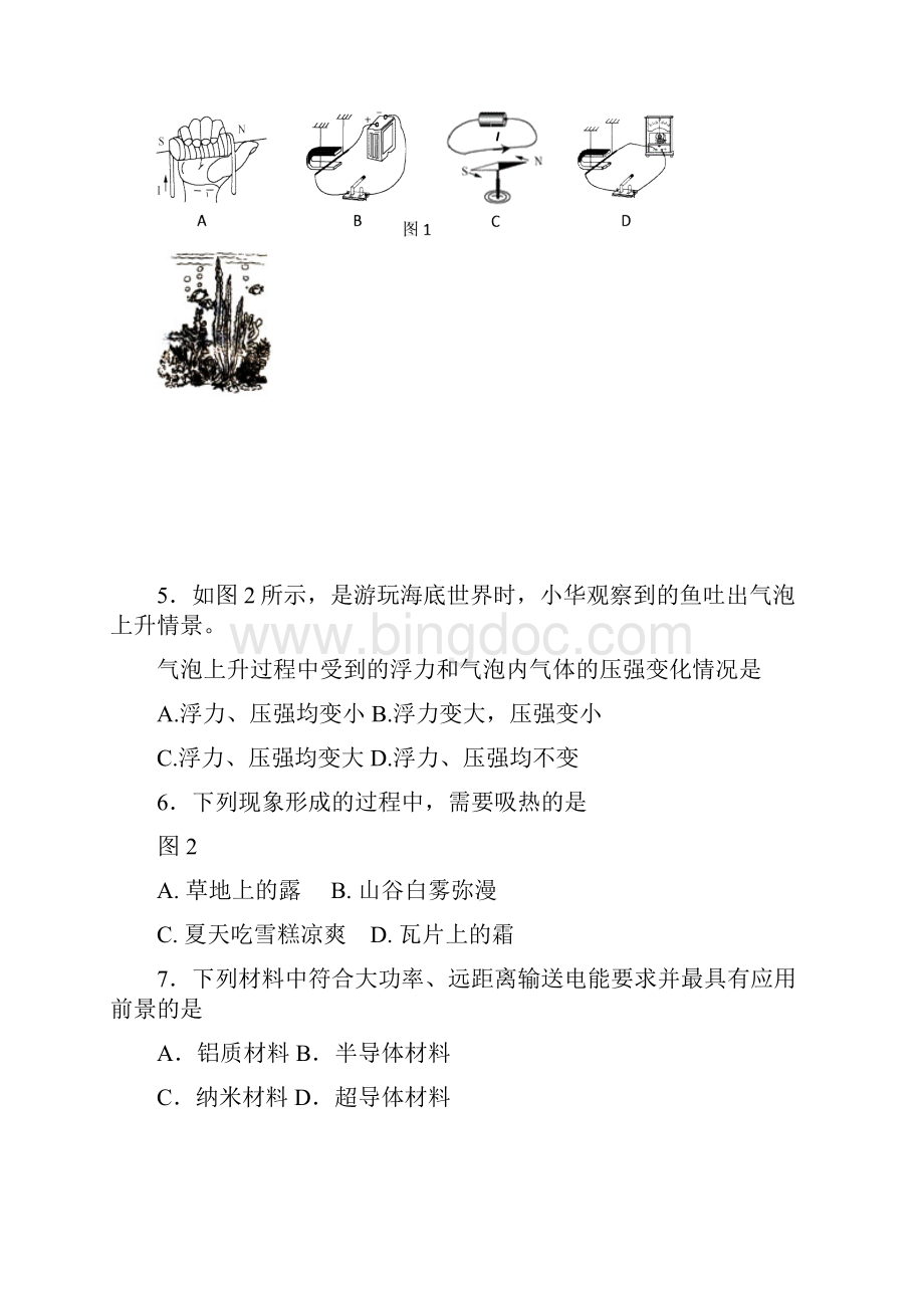 九年级适应性考试物理试题.docx_第2页