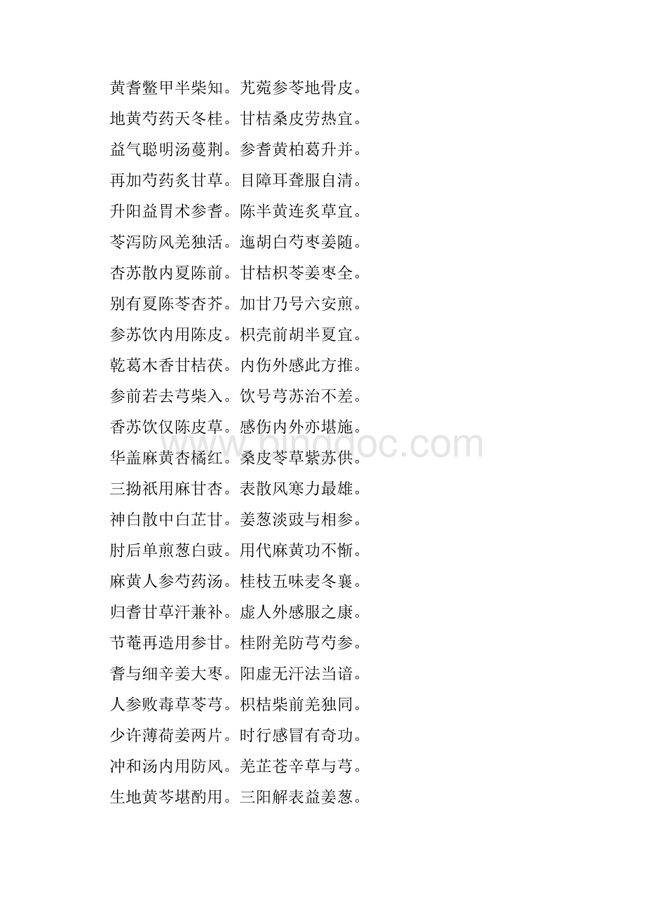 汪昂汤头歌诀全文Word格式文档下载.docx_第3页