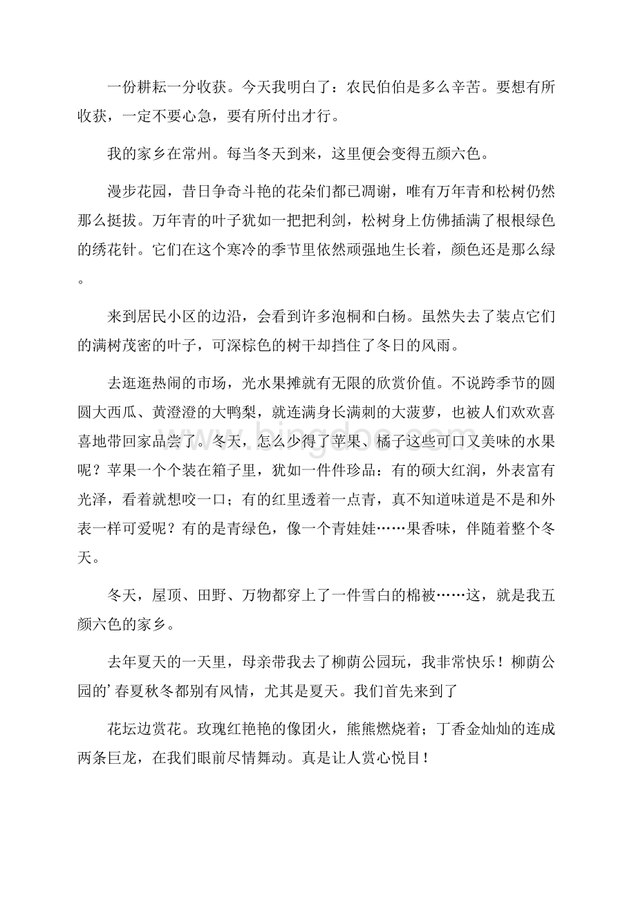 初一周记七篇精编文档格式.docx_第3页