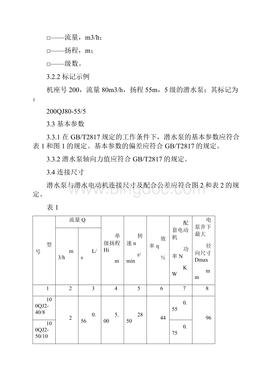 井用潜水泵技术质量标准及规范.docx_第2页