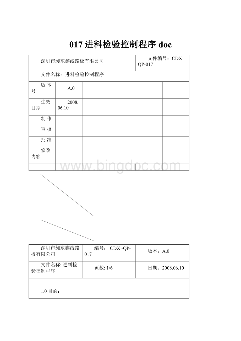 017进料检验控制程序doc.docx_第1页