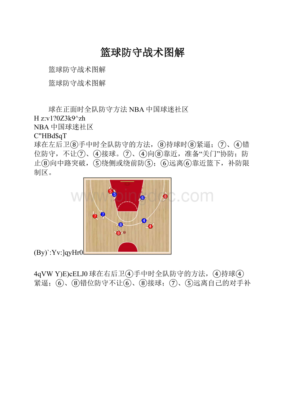 篮球防守战术图解.docx