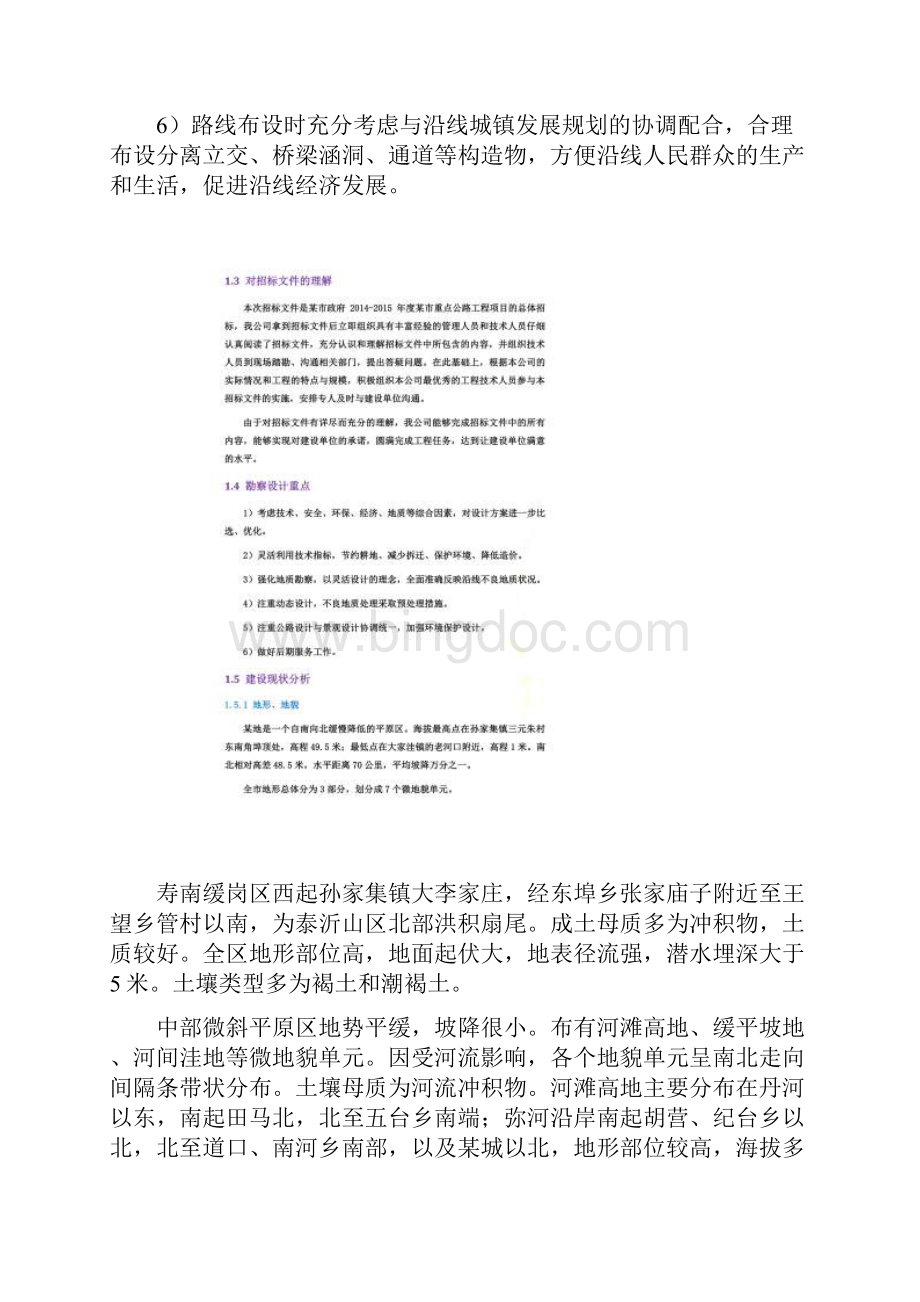 公路招投标文件初步设计.docx_第2页