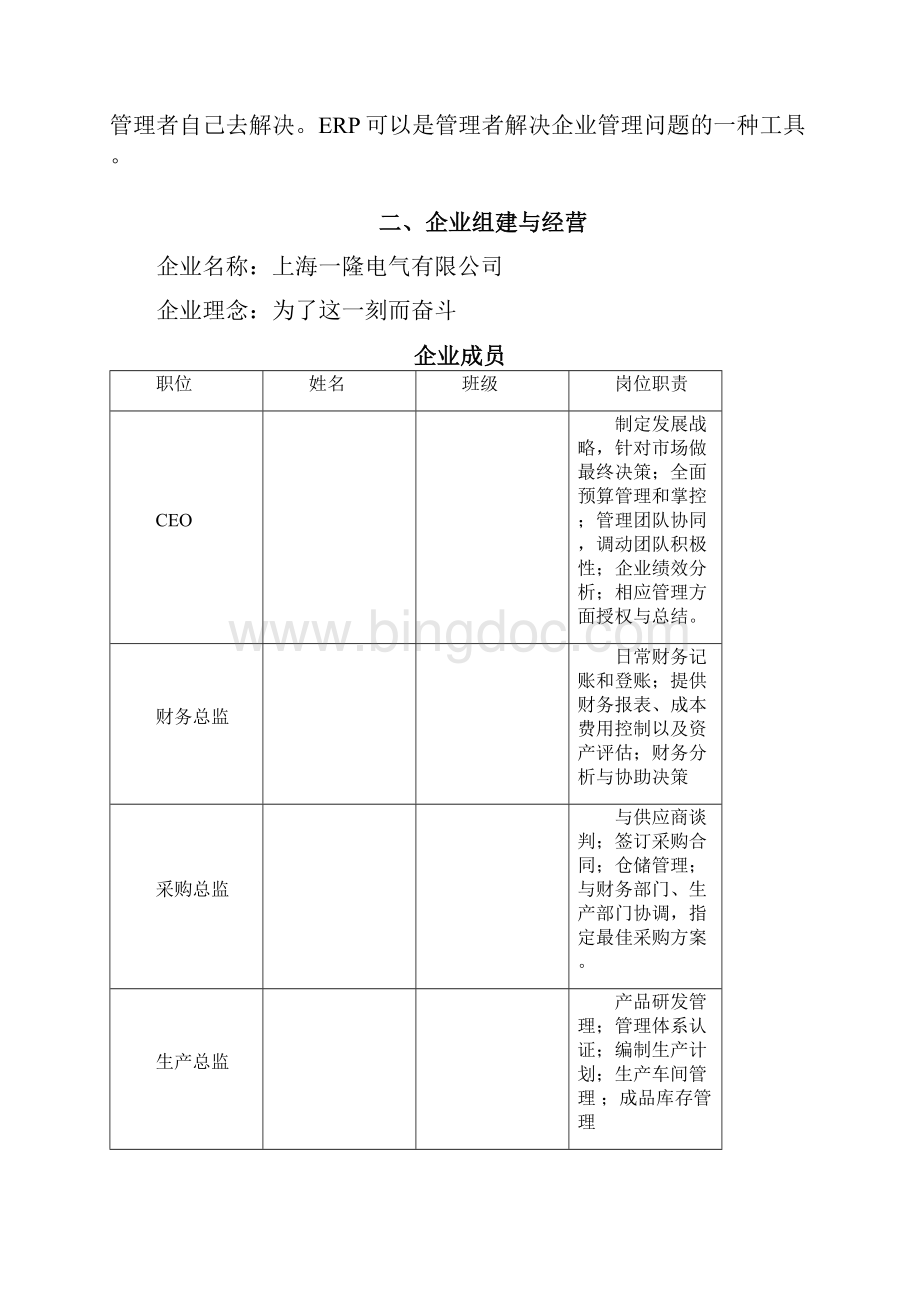 ERP电子沙盘实训企业经营总结报告.docx_第2页