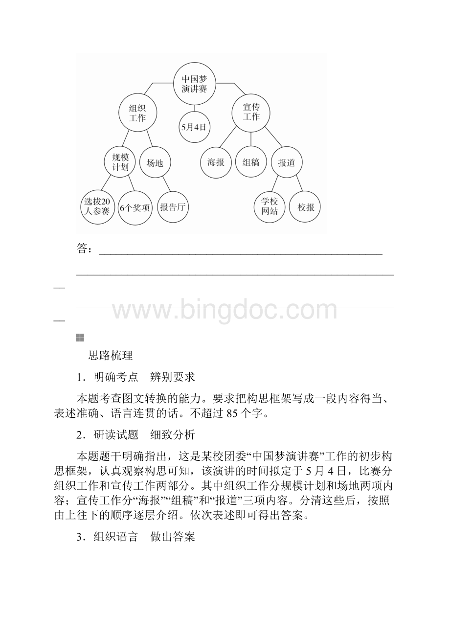 高三语文二轮复习第一部分语言文字运用专题四图文转换讲义.docx_第2页