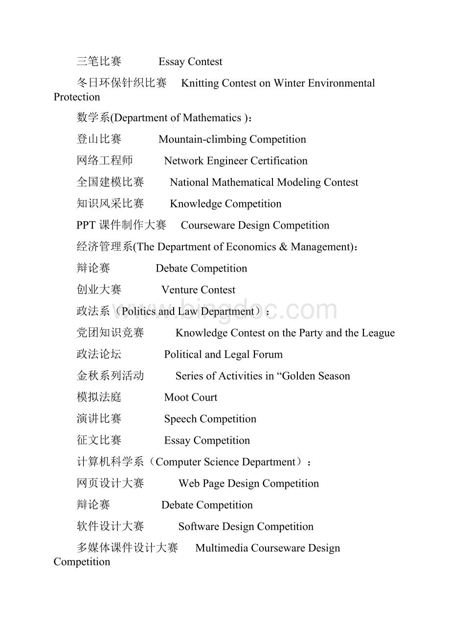 各类学生职位竞赛奖学金名称翻译.docx_第3页