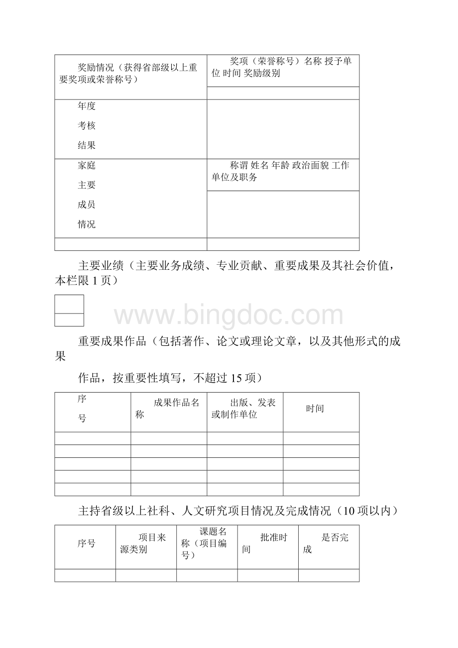 中原文化名家人选推荐表.docx_第3页