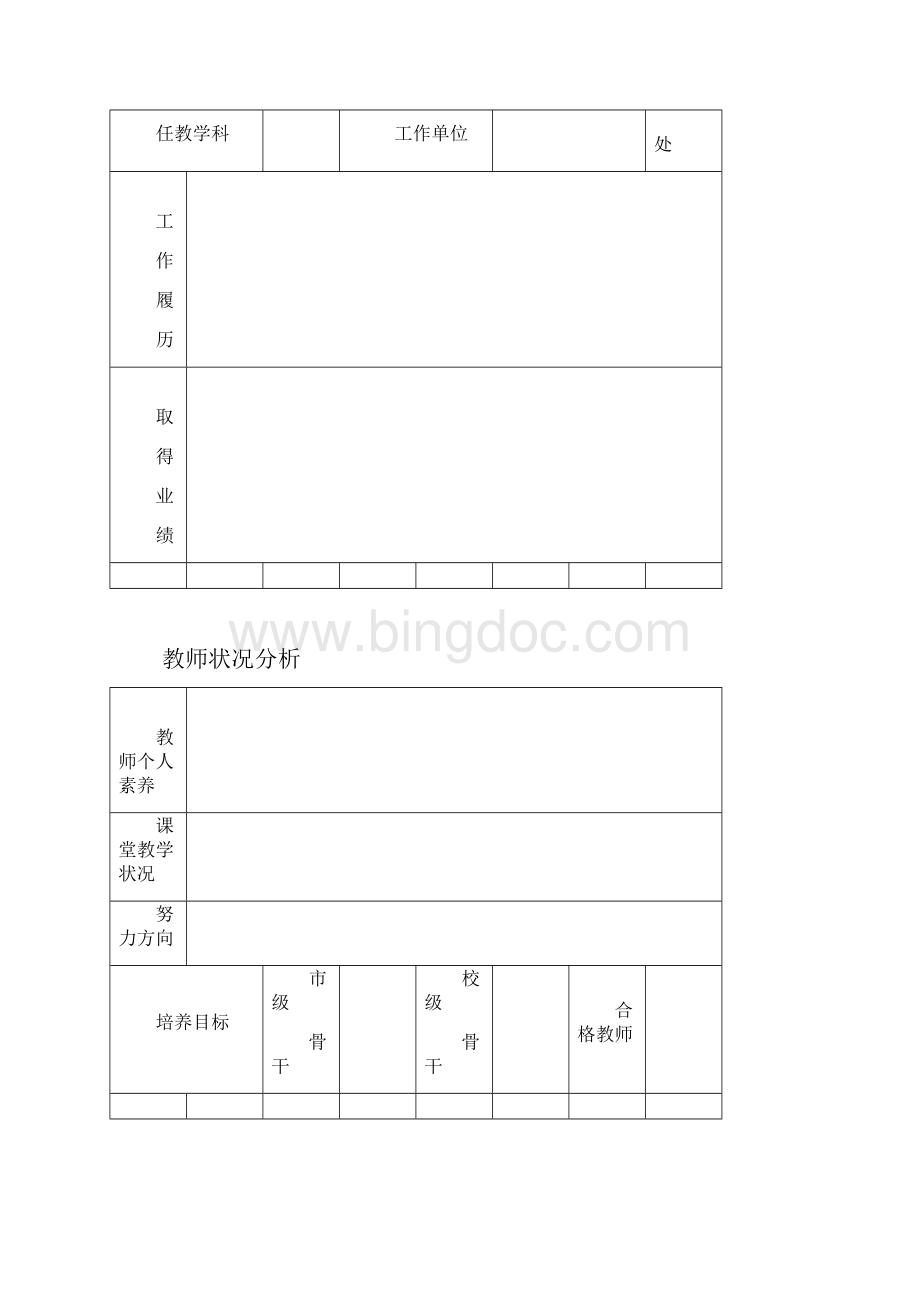 煤城青年教师成长记录册11.docx_第2页