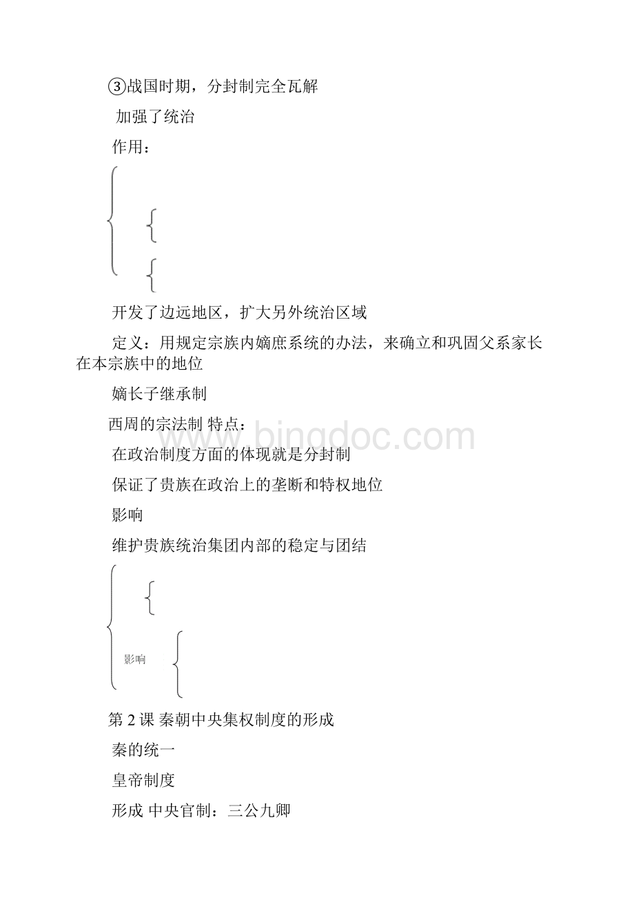 高中历史知识框架和知识点总结.docx_第2页