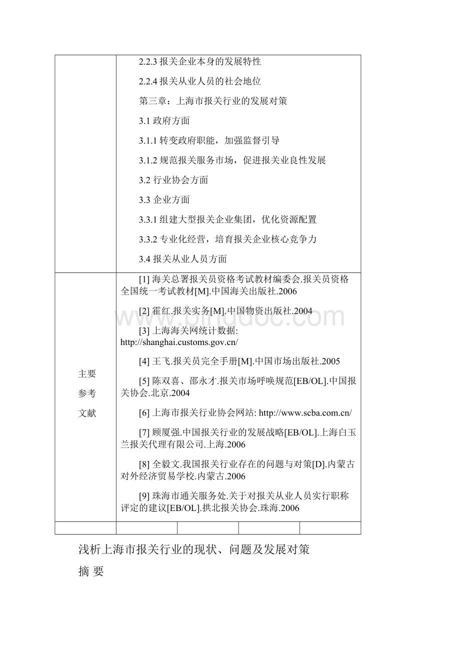 浅析上海市报关行业的现状问题及发展对策.docx_第3页