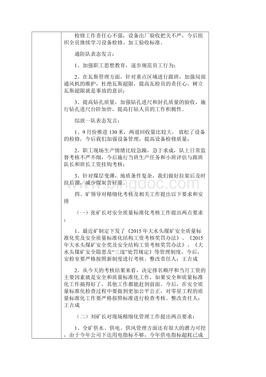 大水头煤矿份精细化考核会议纪要.docx_第2页