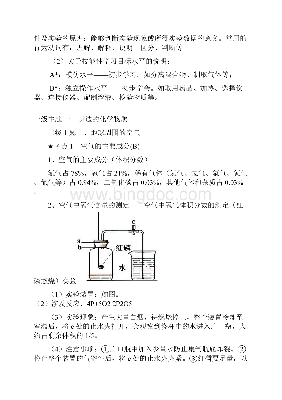 中考化学考纲详解.docx_第2页