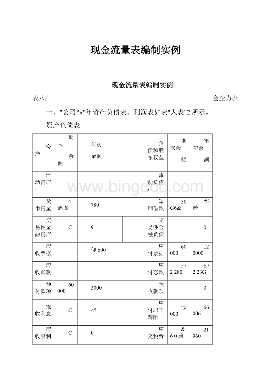 现金流量表编制实例.docx_第1页