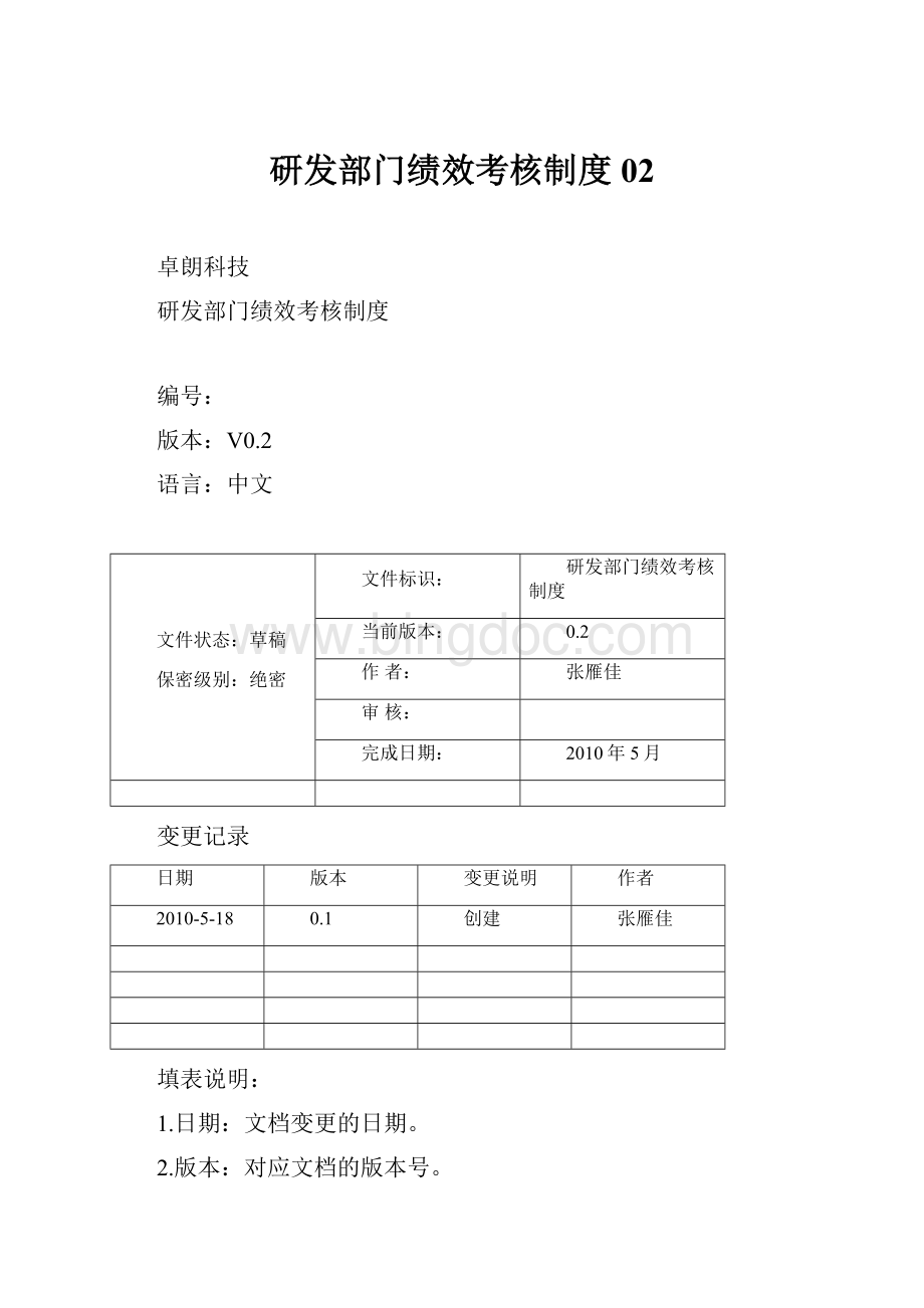 研发部门绩效考核制度02.docx_第1页