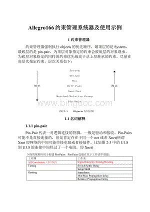 Allegro166约束管理系统器及使用示例.docx