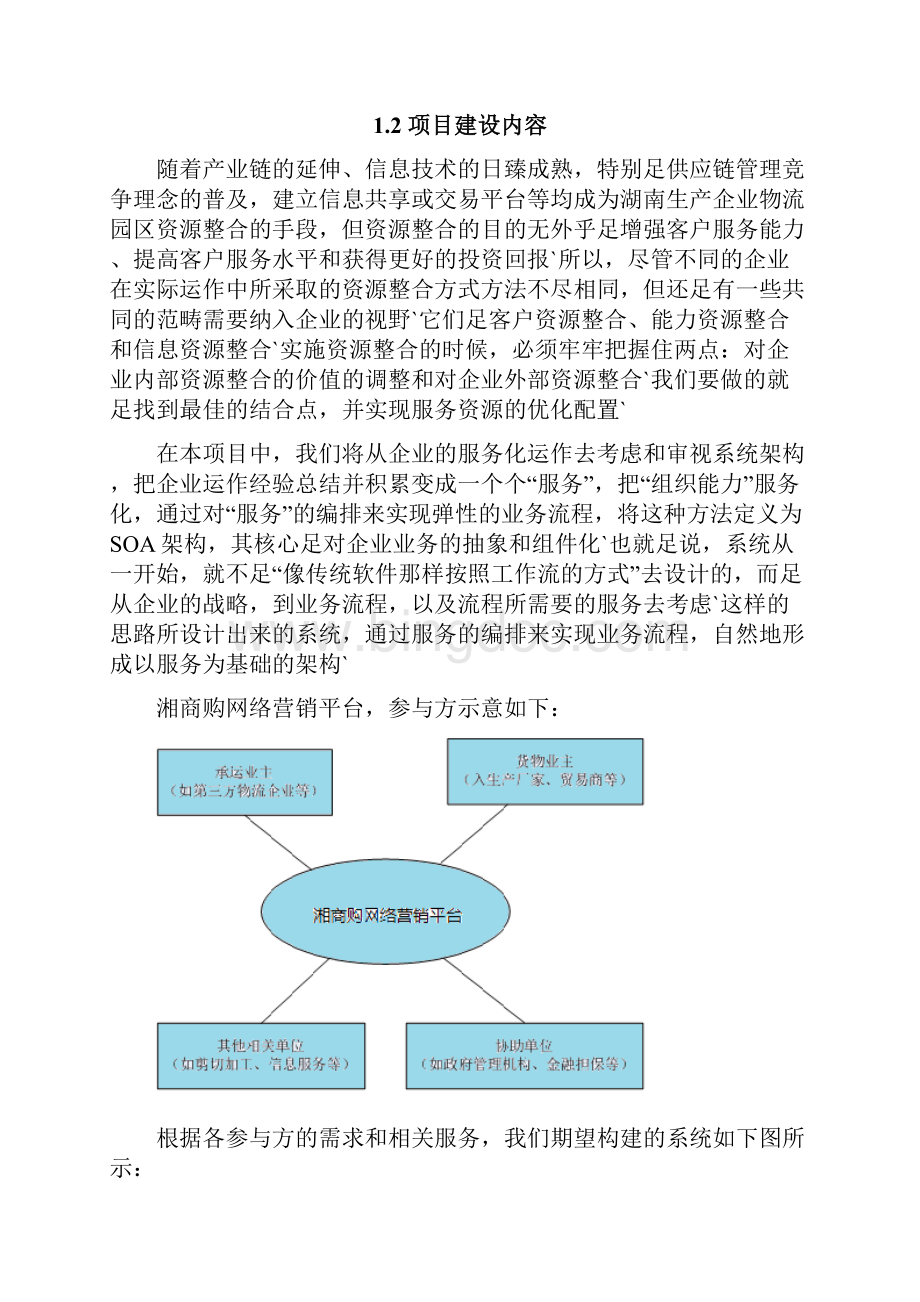 湘商购网络营销服务平台建设项目可行性研究报告.docx_第2页