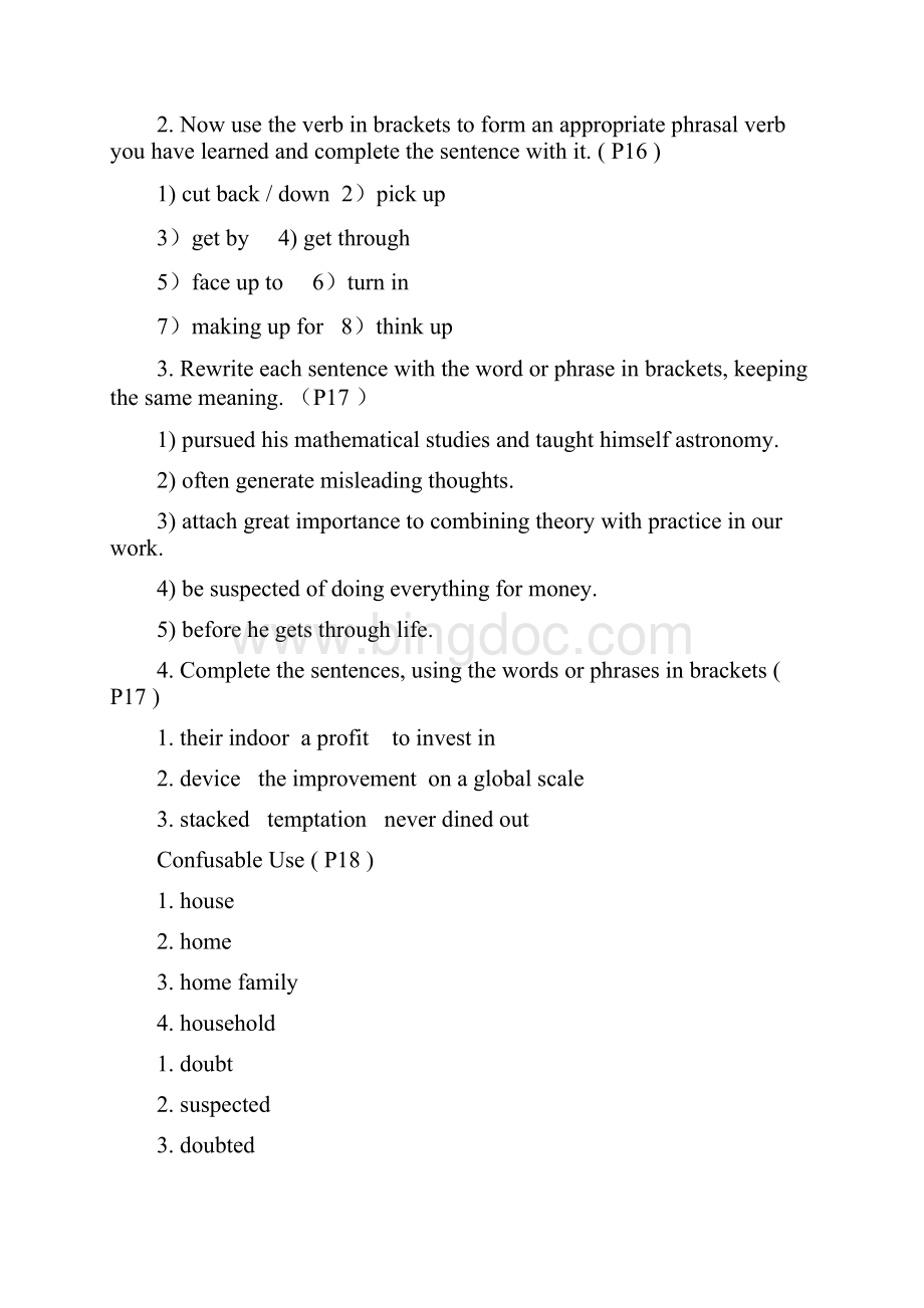 全新版大学英语第二版综合教程3习题答案14.docx_第3页