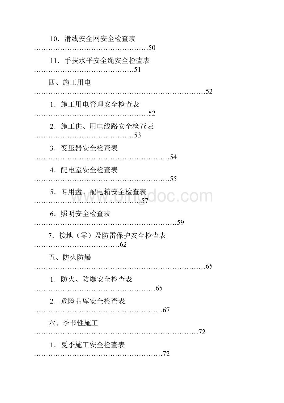 施工现场安全检查表.docx_第2页