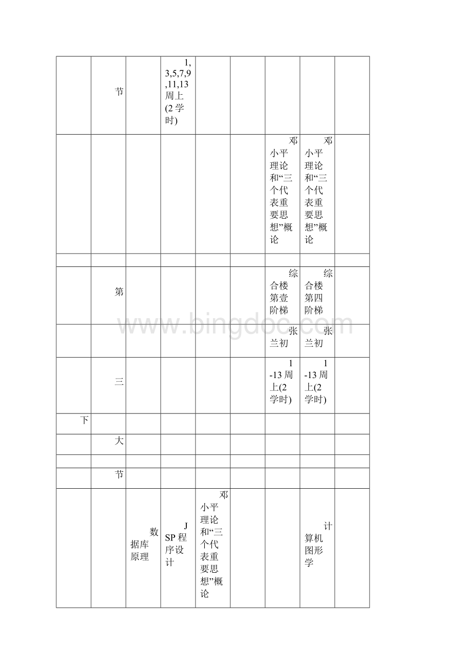 时间管理上课时间表.docx_第3页