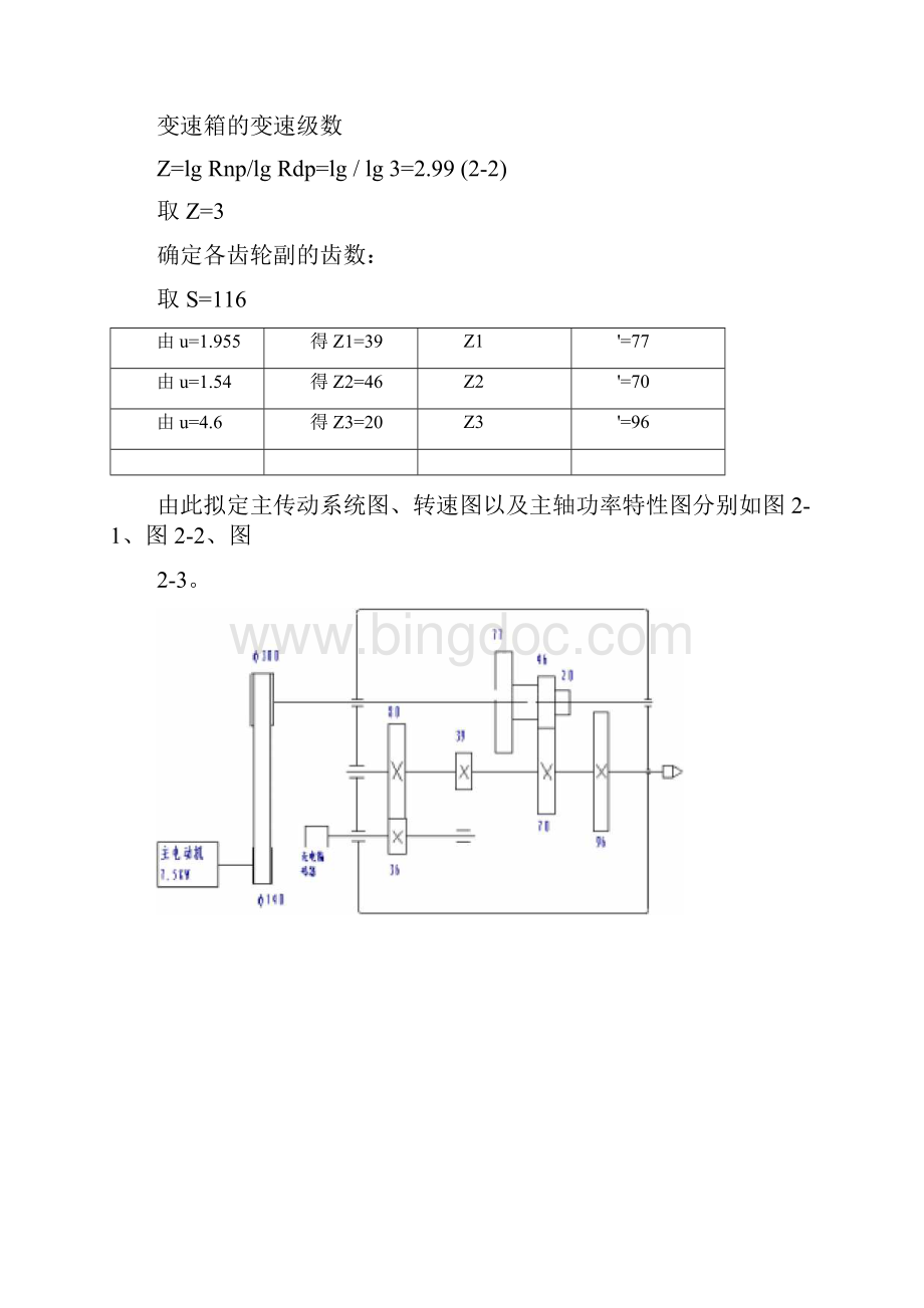 数控机床主轴箱课程设计模板全解.docx_第2页