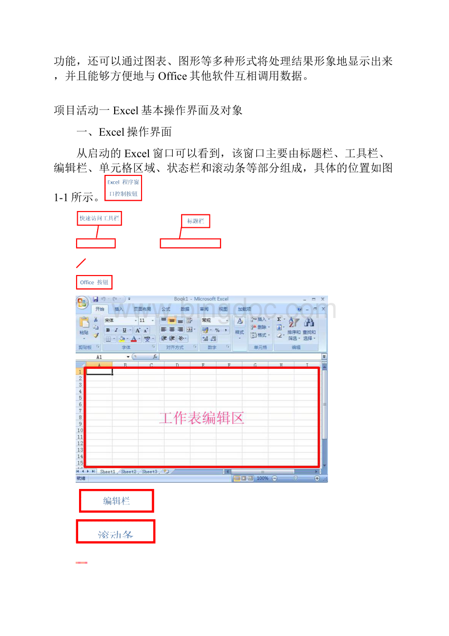 项目一Excel基础知识及高级应用.docx_第2页