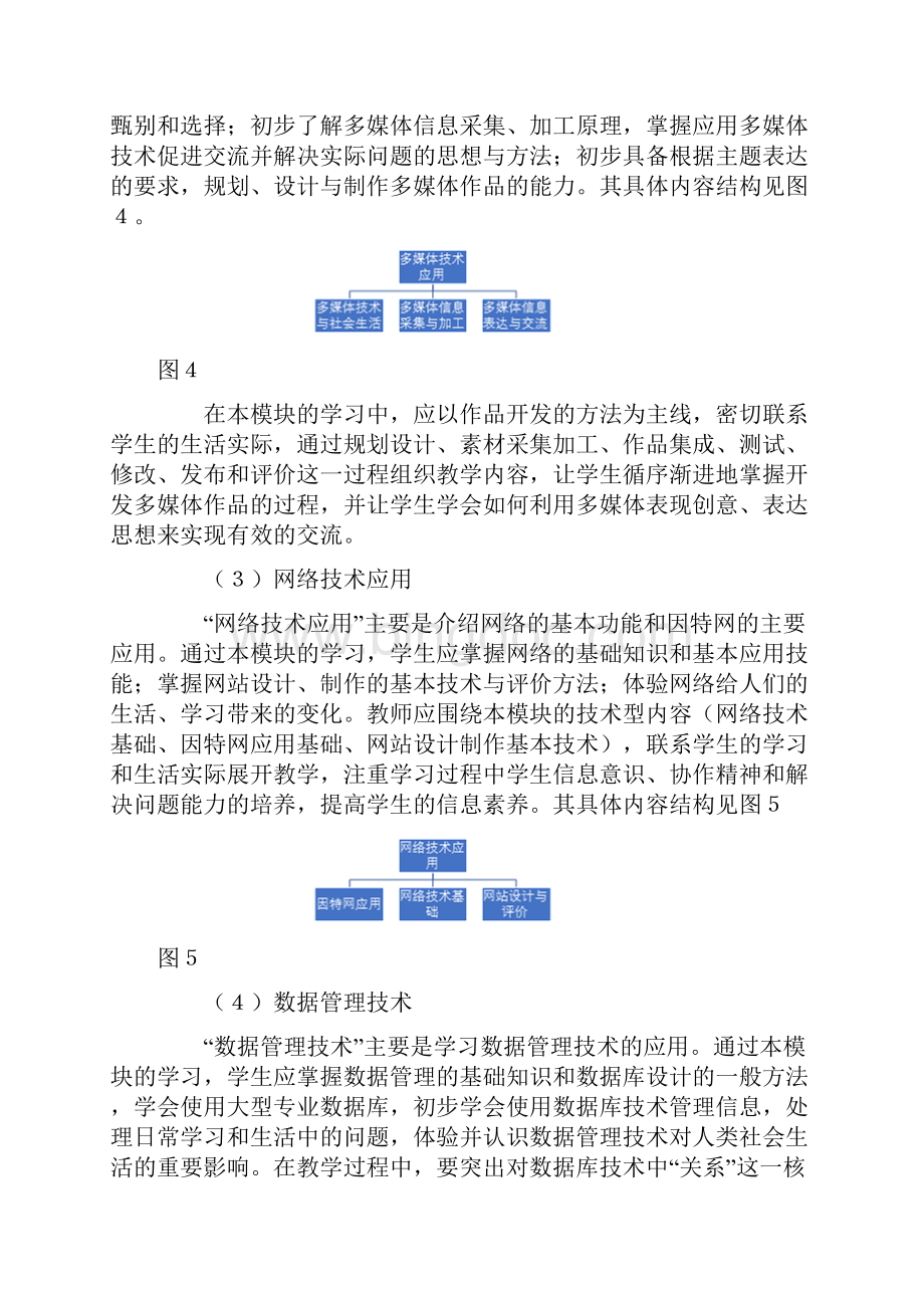 黑龙江省普通高中信息技术模块教学与考核要求.docx_第3页