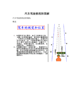 汽车驾驶教程附图解.docx