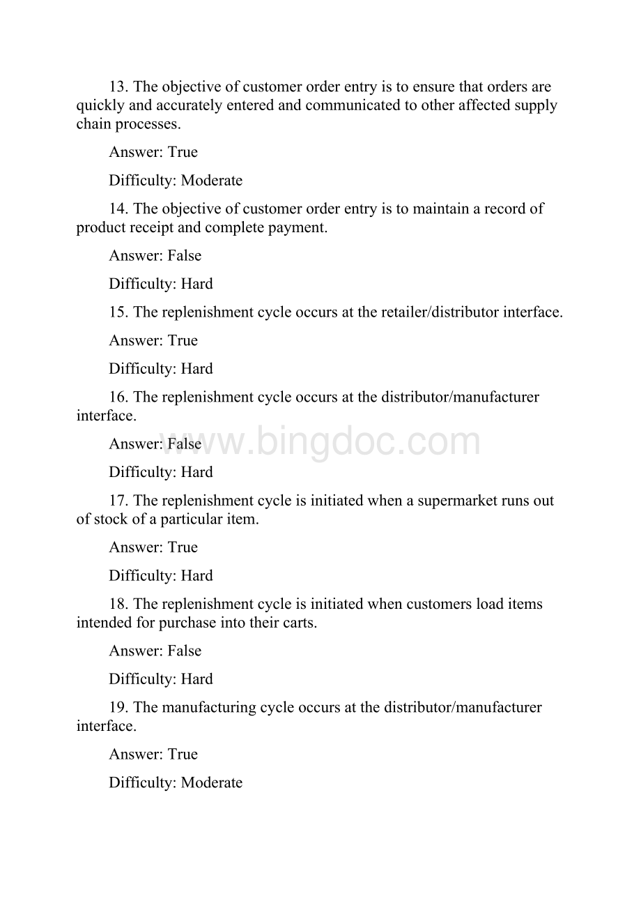 供应链管理第三版unit1习题与答案.docx_第3页