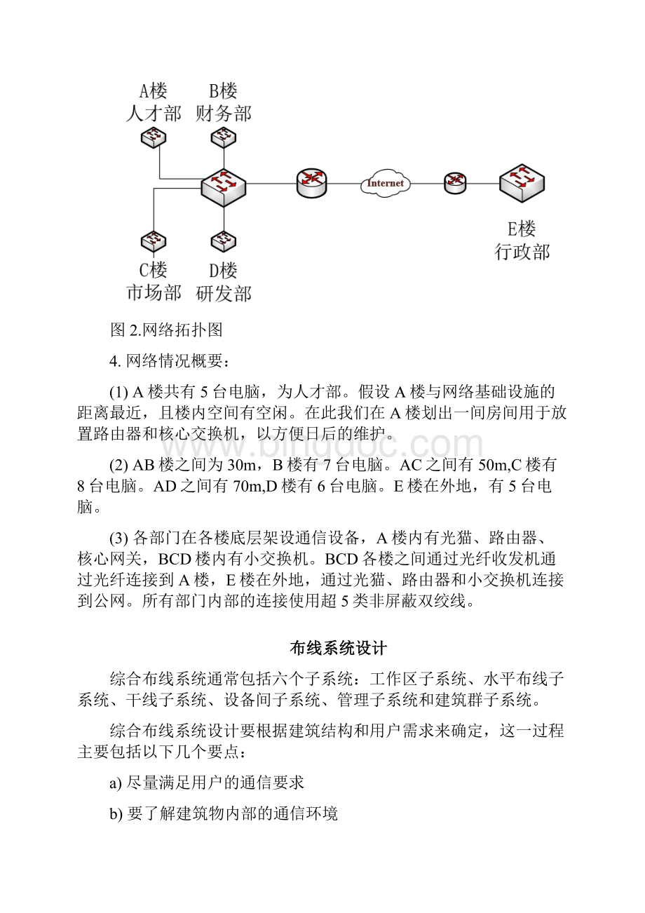 校园网络架构技术方案课程设计.docx_第3页