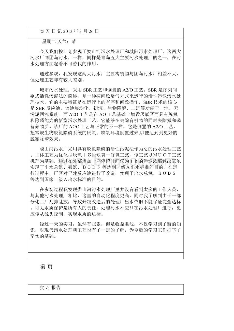 污水厂实习日记.docx_第2页